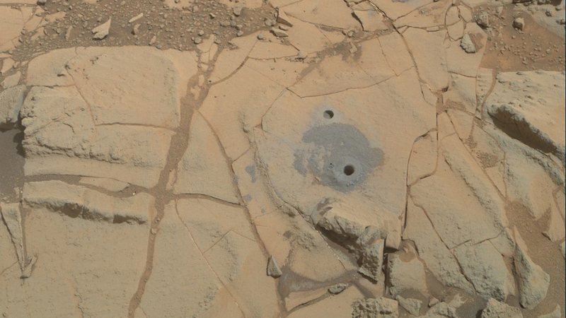 Illustration for article titled Curiosity's New Software Lets It Drill More Gently (and Do Less Damage)